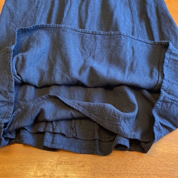 Abercrombie & Fitch Womens Size M Black Mini Smocked Back Front Cut Out Dress - Picture 9 of 13